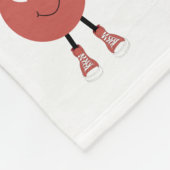 Schattigee kleurrijke gevoelsfacesgrafiek fleece deken (Hoek)