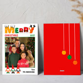 Schattigee Kleurrijke Gnomes Vrolijk Kerstfeest Ee Feestdagenkaart