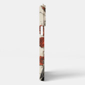 Schattigee Kleurrijke Gotische Raven & Red Rose iPhone Hoesje (Rechterkant)