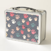 Schattigee Kleurrijke Grote Poot Prints Mijn Beste (Achterkant)