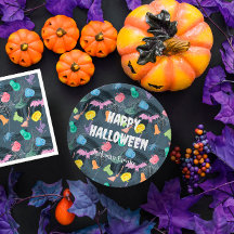 Schattigee kleurrijke Halloween, aanpasbaar