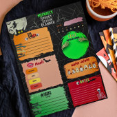 Schattigee Kleurrijke Halloween Printable Planner Kaart