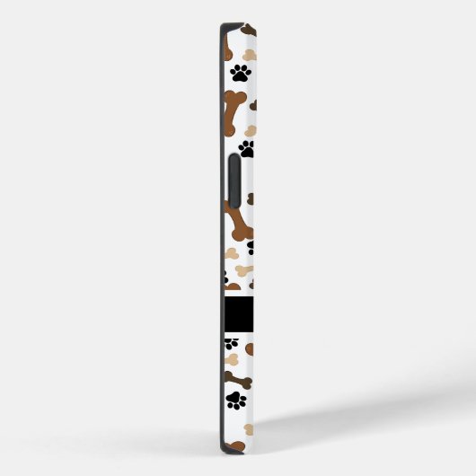 Schattigee Kleurrijke Hond en behandelt Gepersonal Case-Mate iPhone Case (Achterkant / Rechts)