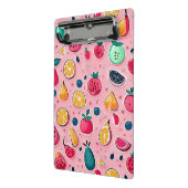 Schattigee kleurrijke ijskegels mini klembord (Angled2)