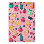 Schattigee kleurrijke ijskegels mini klembord (Achterkant)