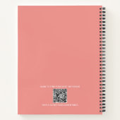 Schattigee Kleurrijke Kat, Leuk Dier, Buitenruimte Notitieboek (Achterkant)