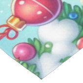 Schattigee Kleurrijke Kerst eend Tafelkleed (Gekanteld)