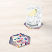 Schattigee Kleurrijke Kitten-84301 Kartonnen Onderzetters (Insitu)