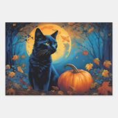 Schattigee Kleurrijke Kittens Inpakpapier Vel (Voorkant)