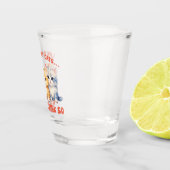 Schattigee kleurrijke Kittens - leven zonder katte Shot Glas (Rechts)