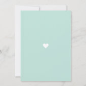 Schattigee kleurrijke knaagdier verjaardagsbloemen kaart (Achterkant)