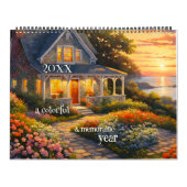Schattigee kleurrijke kunst of foto groot kalender (Hoes)