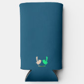 Schattigee Kleurrijke Lente vogels partij Seltzer Blikjeskoeler (Voorkant)