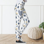 Schattigee Kleurrijke Leuke Kip Bloemen Leggings<br><div class="desc">Leggings versierd Kippenpatroon.</div>