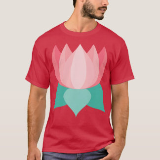 Schattigee Kleurrijke Lotus T-shirt