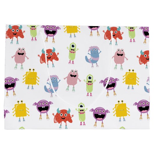 Schattigee kleurrijke monsters grappig Kinder kind Groot Cadeauzakje