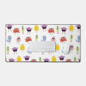 Schattigee kleurrijke monsters grappig Kinder patr Bureaumat (Keyboard & Muis)