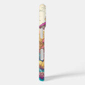 Schattigee Kleurrijke Mushroom House Art Case-Mate iPhone Case (Achterkant / Rechts)