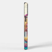 Schattigee Kleurrijke Mushroom House Art Case-Mate iPhone Case (Achterkant / Rechts)
