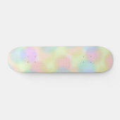 Schattigee Kleurrijke regenboog pastel Polka dot P Persoonlijk Skateboard (Horizontaal)