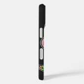 Schattigee kleurrijke retro bloemenillustratie Case-Mate iPhone case (Achterkant / Rechts)