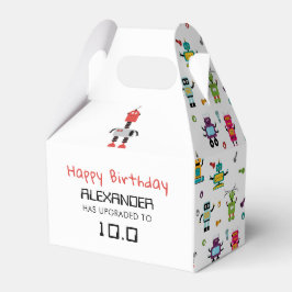 Schattigee Kleurrijke Robots Kinder Robot Verjaard Bedankdoosjes