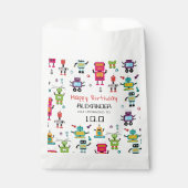 Schattigee Kleurrijke Robots Kinder Robot Verjaard Bedankzakje (Voorkant)