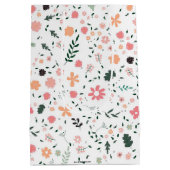 Schattigee Kleurrijke Roze Girly Party Celebration Medium Cadeauzakje (Achterkant)