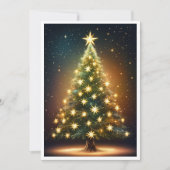 Schattigee kleurrijke  rustieke vrolijke kerst feestdagenkaart (Voorkant)