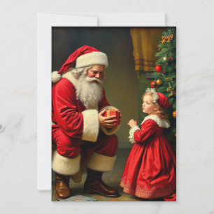 Schattigee kleurrijke rustieke vrolijke kerstboom feestdagenkaart