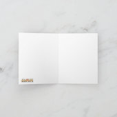 Schattigee kleurrijke treinen op treinrails Kinder Kaart (Binnen)