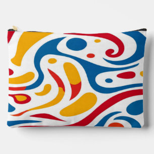 Schattigee kleurrijke trendy classic pattern acces etui