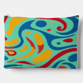 Schattigee kleurrijke trendy classic pattern acces etui (Voorkant)