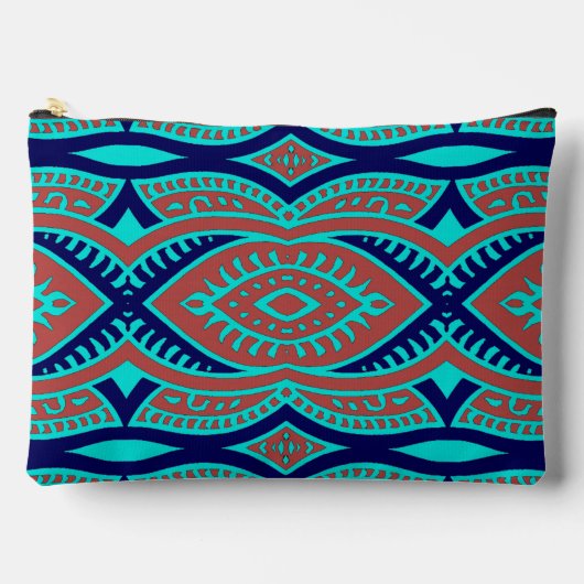 Schattigee kleurrijke trendy classic pattern acces etui (Voorkant)