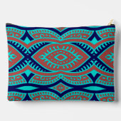 Schattigee kleurrijke trendy classic pattern acces etui (Achterkant)