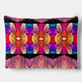 Schattigee kleurrijke trendy classic pattern acces etui (Achterkant)