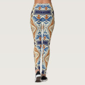 Schattigee kleurrijke trendy "Ratti_Creative_Arts" Leggings (Achterkant)