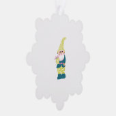 Schattigee  kleurrijke tuinkabouters ornament kaart (Rechts)