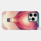 Schattigee kleurrijke Valentijns Hartballon iPhone Hoesje (Achterkant horizontaal)