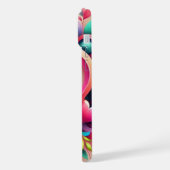 Schattigee kleurrijke Valentijnsdag iPhone / iPad iPhone Hoesje (Linkerkant)