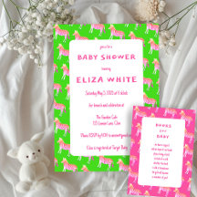 Schattigee Kleurrijke Zebra's Custom Baby shower