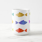 Schattigee kleurrijke zeeen vis koffiemok (Center)