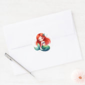 Schattigee Kleurrijke Zeemeermin Stickers (Envelop)