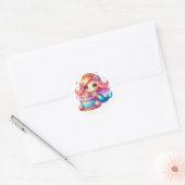 Schattigee Kleurrijke Zeemeermin Stickers (Envelop)