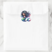 Schattigee Kleurrijke Zeemeermin Stickers (Tas)