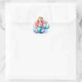 Schattigee Kleurrijke Zeemeermin Stickers (Tas)