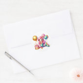 Schattigee Kleurrijke Zeemeermin Stickers (Envelop)