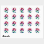 Schattigee Kleurrijke Zeemeermin Stickers (Vel)