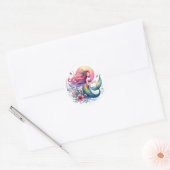 Schattigee Kleurrijke Zeemeermin Stickers (Envelop)
