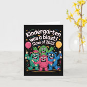 Schattigee kleuterschool Afstuderen CL van 2025 Af Kaart (Gele Bloem)